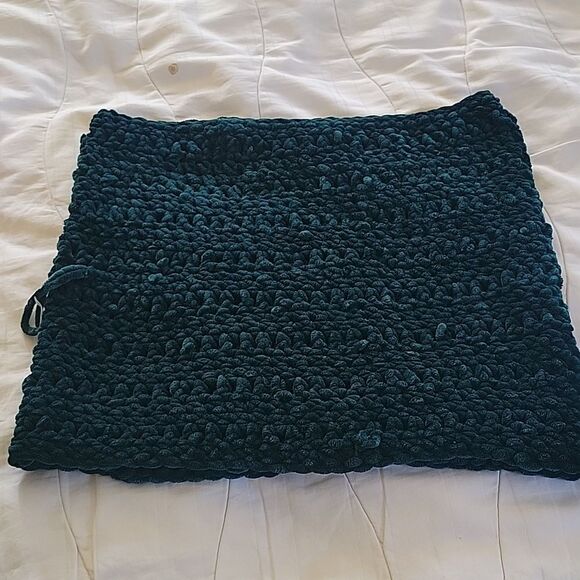 Lot of 2 hand knitted scarves infinity. - Picture 7 of 8